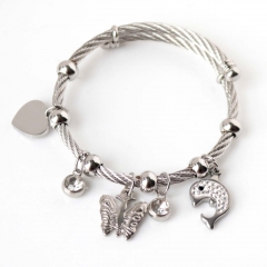 Stainless steel jewelry women bracelet Bangle Wholesale