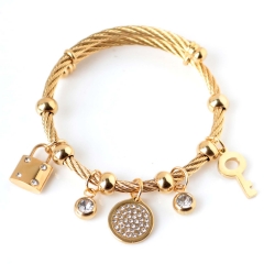 Stainless steel jewelry women bracelet Bangle Wholesale