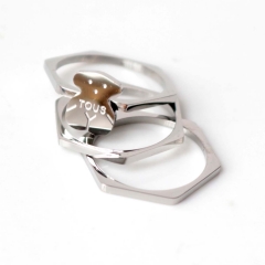 Stainless steel jewelry fashion ring wholesale