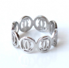 Stainless steel jewelry fashion ring wholesale