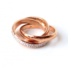 Stainless steel jewelry fashion ring wholesale