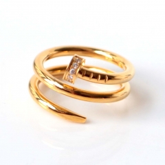 Stainless steel jewelry fashion ring wholesale
