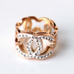 Stainless steel jewelry fashion ring wholesale