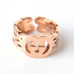 Stainless steel jewelry fashion ring wholesale