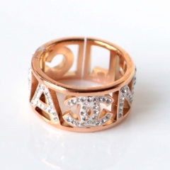 Stainless steel jewelry fashion ring wholesale