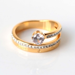 Stainless steel jewelry fashion ring wholesale