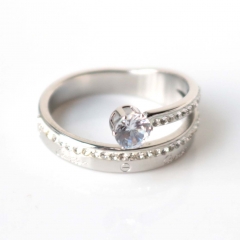 Stainless steel jewelry fashion ring wholesale