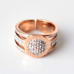 Stainless steel jewelry fashion ring wholesale