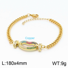 Stainless steel jewelry women Beaded bracelet Wholesale