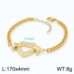 Stainless steel jewelry women Beaded bracelet Wholesale