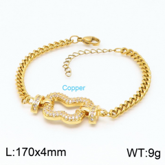 Stainless steel jewelry women Beaded bracelet Wholesale