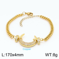 Stainless steel jewelry women Beaded bracelet Wholesale