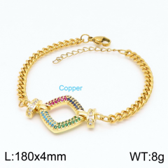 Stainless steel jewelry women Beaded bracelet Wholesale