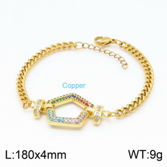 Stainless steel jewelry women Beaded bracelet Wholesale