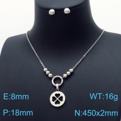 Stainless steel jewelry Necklace Earrings set Wholesale