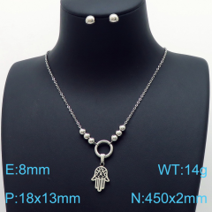 Stainless steel jewelry Necklace Earrings set Wholesale