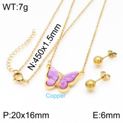 Stainless steel jewelry Necklace Earrings set Wholesale
