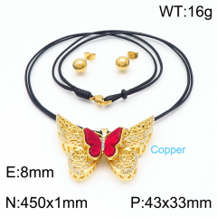 Stainless steel jewelry Necklace Earrings set Wholesale