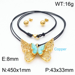 Stainless steel jewelry Necklace Earrings set Wholesale