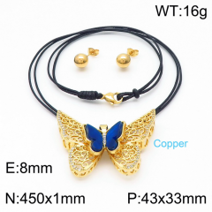Stainless steel jewelry Necklace Earrings set Wholesale