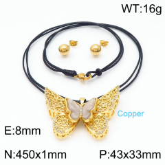 Stainless steel jewelry Necklace Earrings set Wholesale