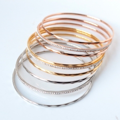 Stainless steel jewelry women bracelet 3-piece set Wholesale