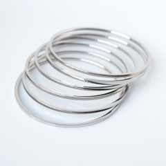 Stainless steel jewelry women bracelet 6-piece set Wholesale