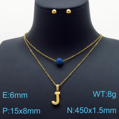 Stainless steel jewelry Necklace Earrings set Wholesale