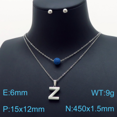 Stainless steel jewelry Necklace Earrings set Wholesale