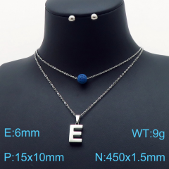 Stainless steel jewelry Necklace Earrings set Wholesale