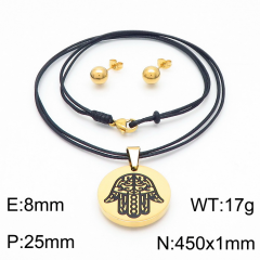 Stainless steel jewelry Necklace Earrings set Wholesale