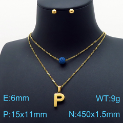 Stainless steel jewelry Necklace Earrings set Wholesale