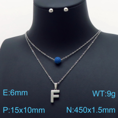 Stainless steel jewelry Necklace Earrings set Wholesale