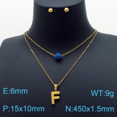 Stainless steel jewelry Necklace Earrings set Wholesale