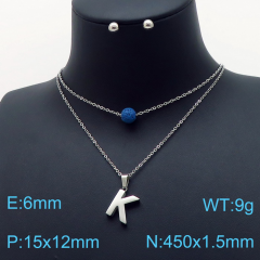 Stainless steel jewelry Necklace Earrings set Wholesale