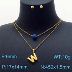 Stainless steel jewelry Necklace Earrings set Wholesale
