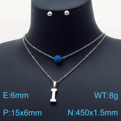 Stainless steel jewelry Necklace Earrings set Wholesale