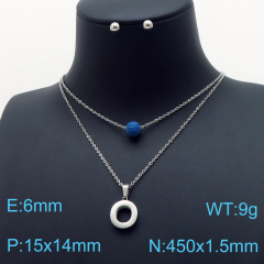 Stainless steel jewelry Necklace Earrings set Wholesale
