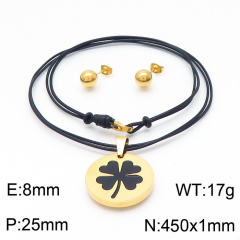Stainless steel jewelry Necklace Earrings set Wholesale