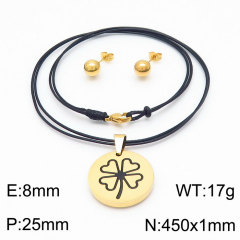 Stainless steel jewelry Necklace Earrings set Wholesale