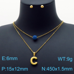 Stainless steel jewelry Necklace Earrings set Wholesale
