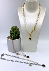 Stainless steel jewelry Necklace Wholesale