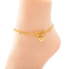 Stainless steel jewelry women Anklet Wholesale