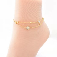 Stainless steel jewelry women Anklet Wholesale