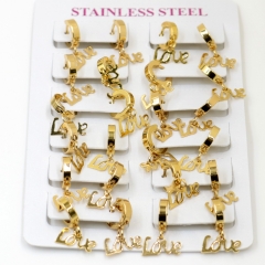 Stainless steel jewelry for women earrings wholesale