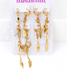 Stainless steel jewelry for women earrings wholesale