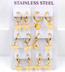 Stainless steel jewelry for women earrings wholesale