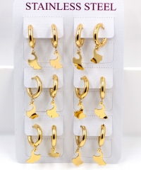 Stainless steel jewelry for women earrings wholesale