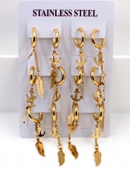 Stainless steel jewelry for women earrings wholesale