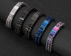 Stainless steel jewelry men bracelet Wholesale